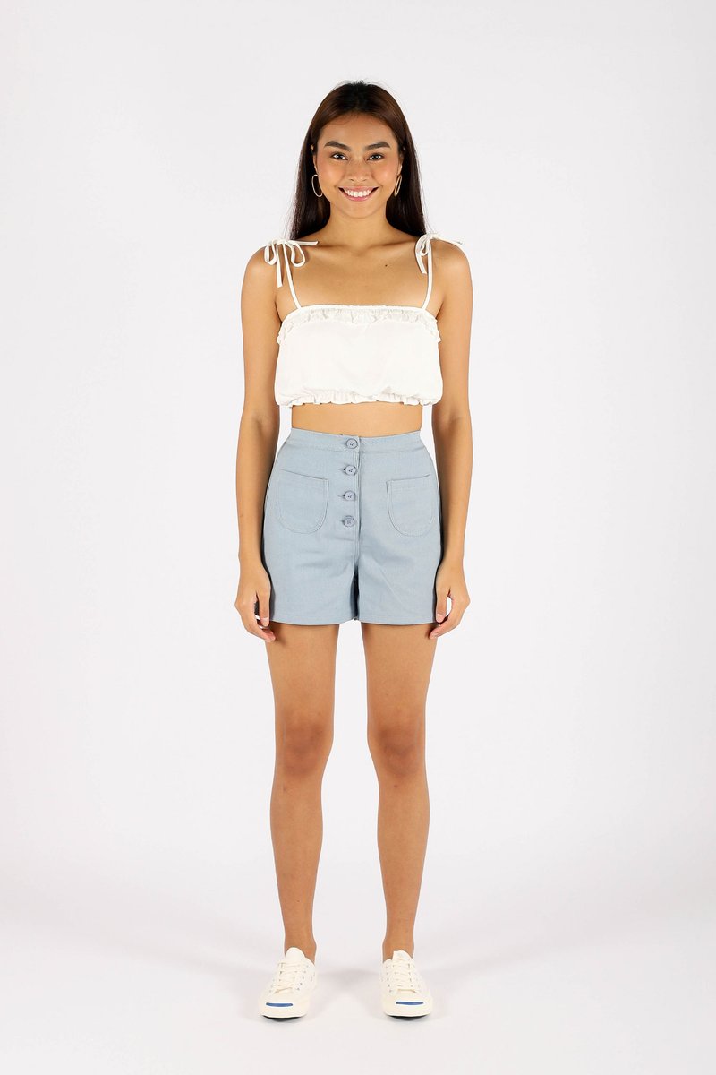 cropped shorts