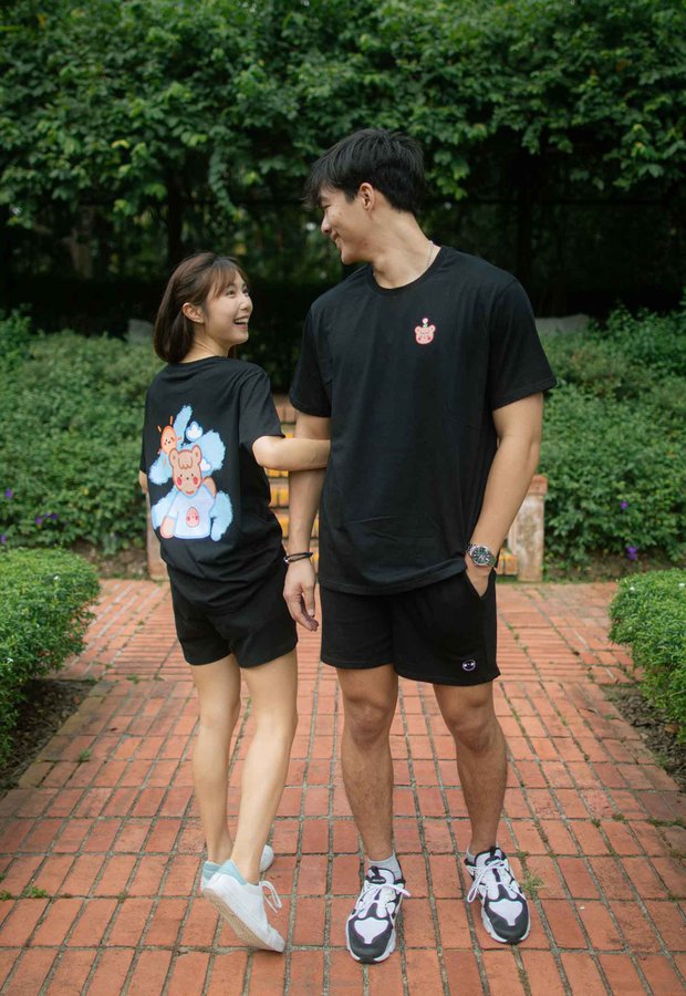 [Todayi.Poke x Shopwithbasic] Flower Bear (Black)